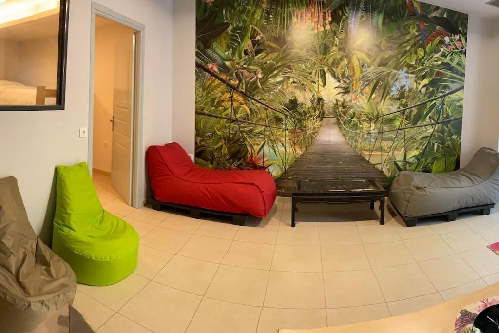 Αρέθουσα Jungle Τριάρι 65Τμ. Villa Chalkida Exterior photo